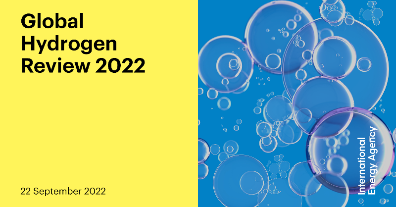 IEA's tweet photo. Global Hydrogen Review 2022 is out now 🚨
Our analysis shows that the global energy crisis has strengthened interest in hydrogen. But greater policy support is needed to promote new & cleaner applications in sectors like heavy industry & transport.
Explore the key findings ⬇️