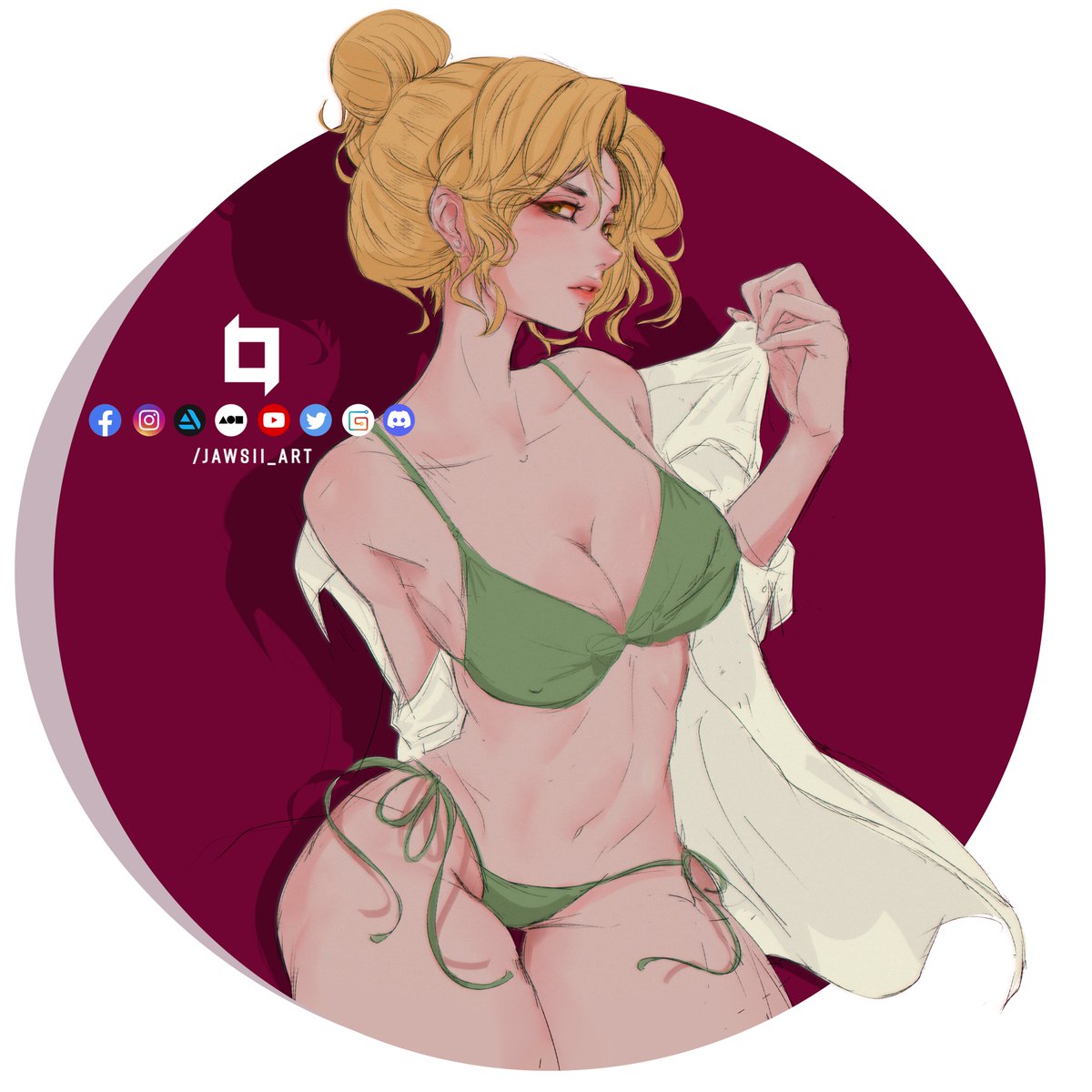 jawsii_art's tweet photo. Link server Discord: https://t.co/0f0KLwn77D
Art Talk, livestream on Discord server "Cavern"
-Stylized Anatomy/Pose ~ Female Character- https://t.co/uB4ORkztIx