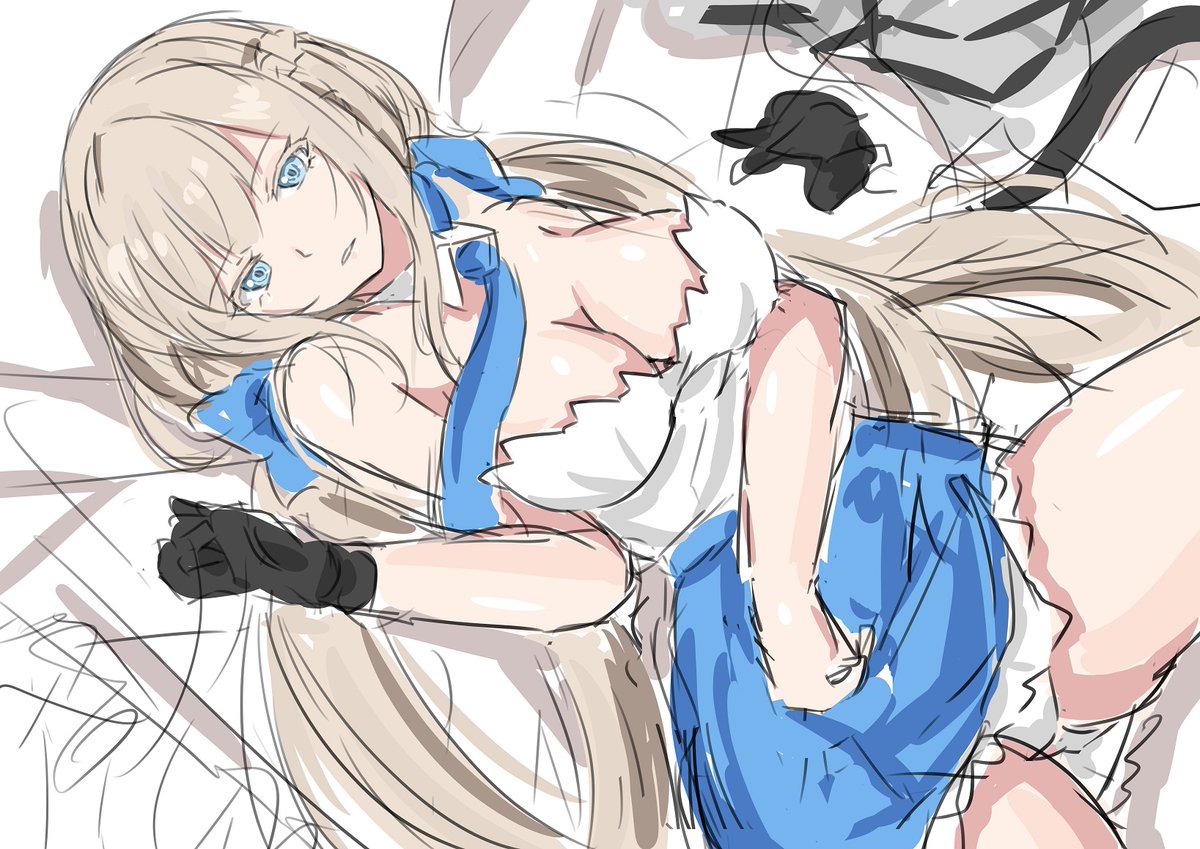 なんというか、思った以上にメリーさんがツボってるようで、ベスト8の牙城を崩しにかかってるというか、たぶんすでに食い込んでる

めっちゃ描きたいけど溜まったラフから消化しないと、と思いながらラフ量産してる、メリーさん可愛すぎかよ 