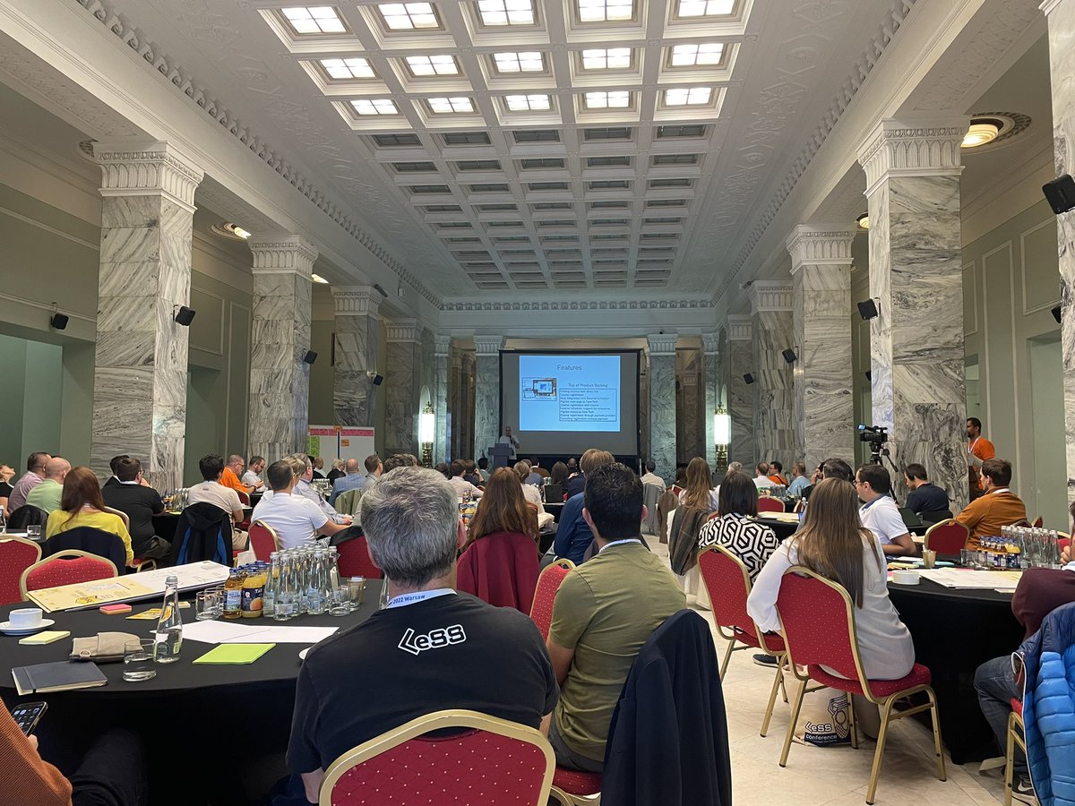 <a href="/DasScrumTeam/">DasScrumTeam AG</a> - <a href="/CurlyPeter/">Peter Beck</a> and I attending the 2nd conf this week. #Less2022