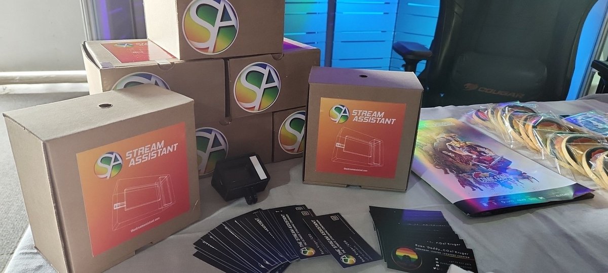 TheStreamAssist's tweet photo. We are so ready for @ComicConAfrica !!!

Come get your hands on the best device for streamers since sliced bread!

First 10 purchases get a free mini mousepad!!! https://t.co/xTafv3G8Cv