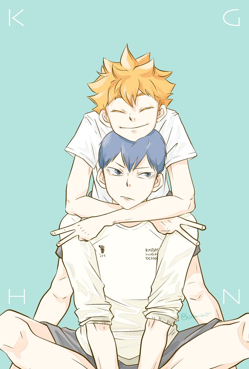 ✌️だぶるぴーーーす✌️

#影日
#kagehina