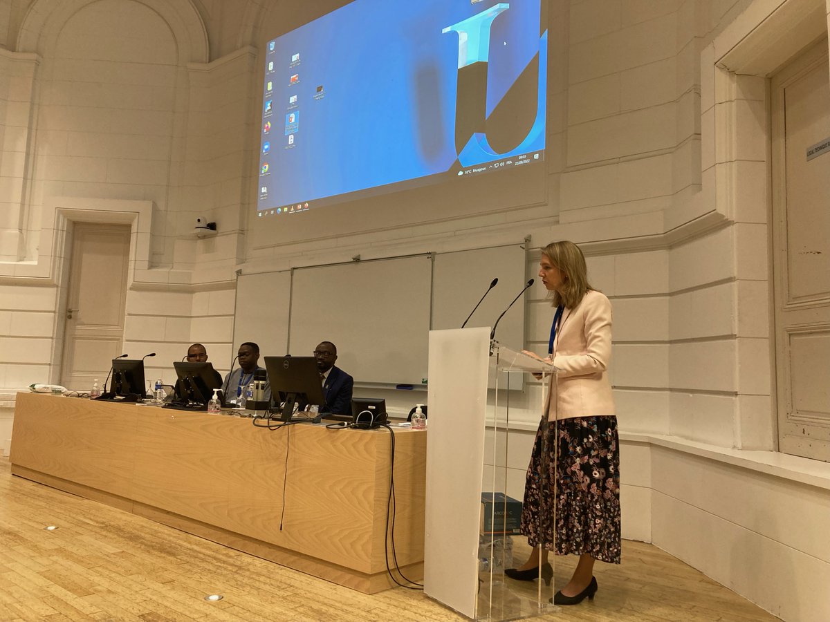Successful launching ot the 27th Workshop of the International Stroke Genetics Consortium. Pr Stephanie Debette and Dr <a href="/AniketMishra87/">Aniket Mishra</a> are delighted to host this workshop with Dr Owolabi and Dr Akinyemi!  #ISGCBordeaux #stroke #Genetics #workshop  @StrokeGenetics