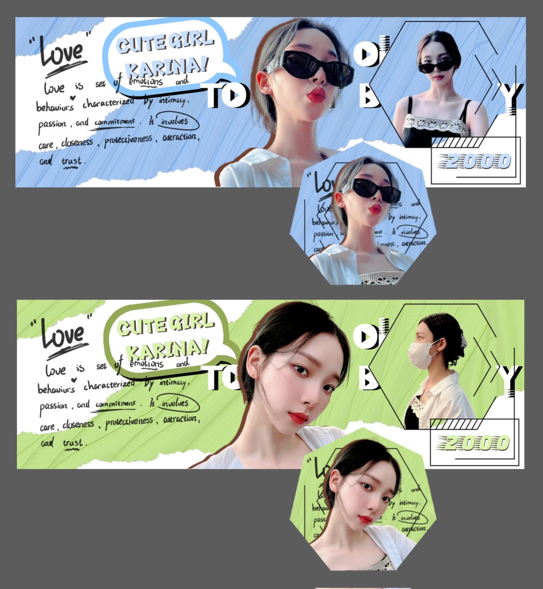 leotrara's tweet photo. @eloks Haii kak ayoo jajan layout ready stock nya 6k bisa via Dana/Spay (karina ijo sold) https://t.co/djreva6rEd
