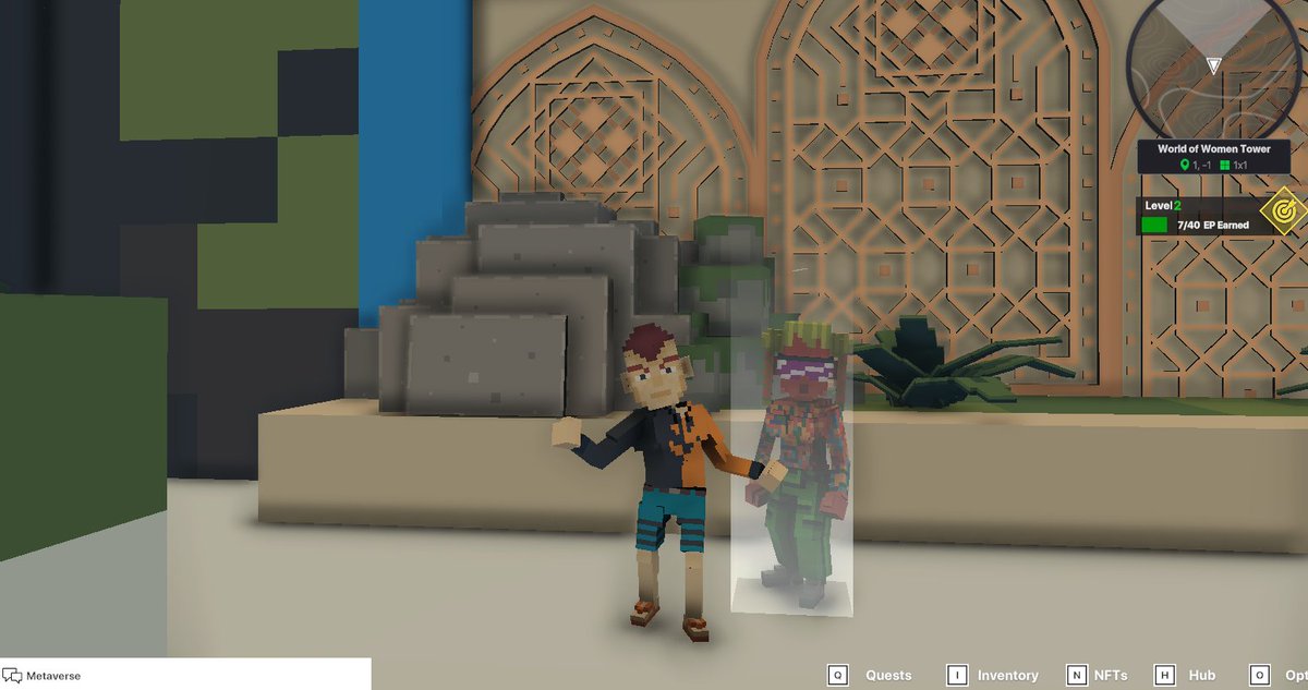 tiparost's tweet photo. @TheSandboxGame @worldofwomennft I just participated in the #SandboxAlphaS3Giveaway for a chance to win 500 SAND! Found the hidden room in World of Women Tower, check out my screenshot below!
👇 https://t.co/OCEOXiTA6L