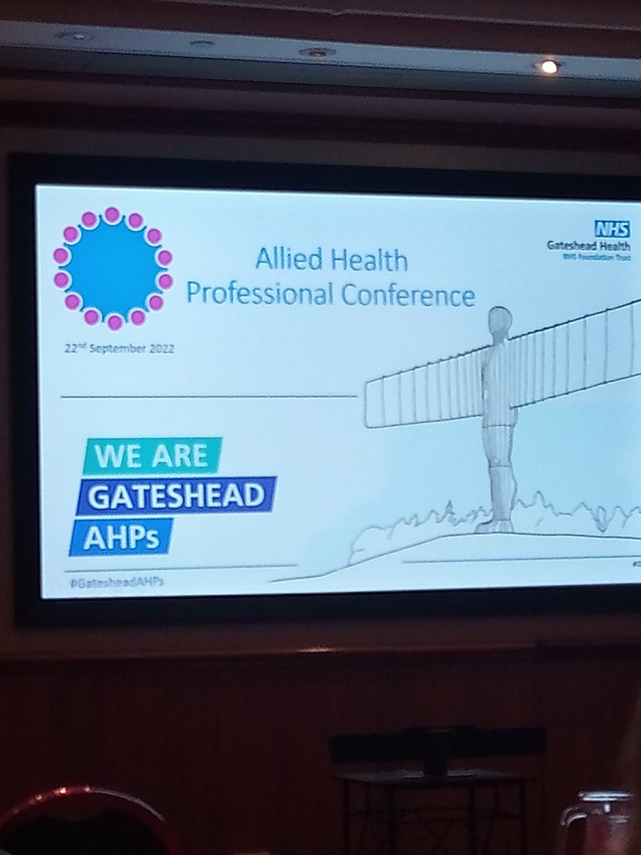 smb1607's tweet photo. Looking forward to a day of CPD #GateshedAHPs https://t.co/cL0InKgxVR