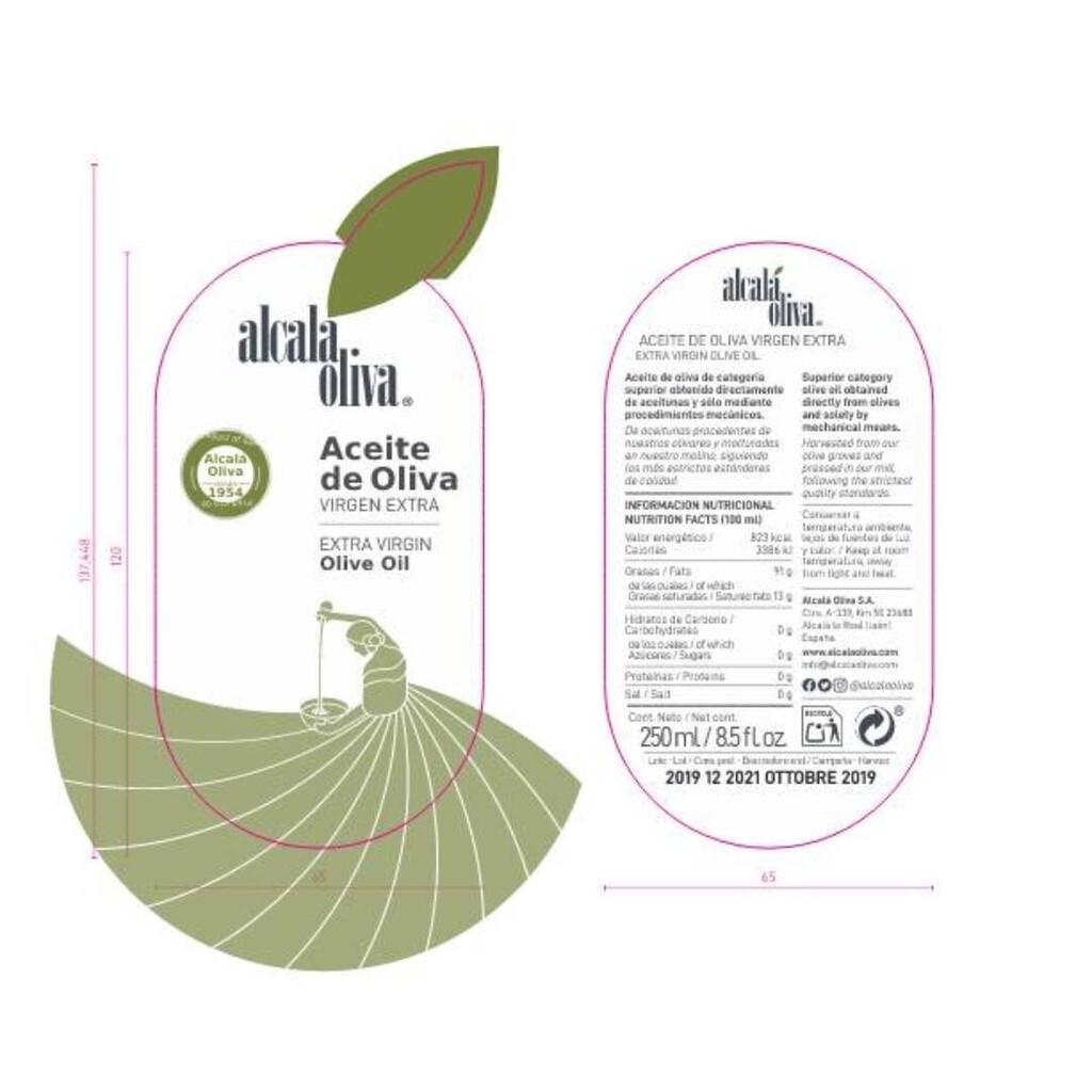 ¿Conoces qué información debe contener obligatoriamente una 🏷️ etiqueta del envase del #AOVE?

Además del 🏳️ país de procedencia y la tabla nutricional del producto, en la etiqueta de este debe figurar la mención expresa de su categoría "aceite de oliva … instagr.am/p/CizOI_sKlmH/