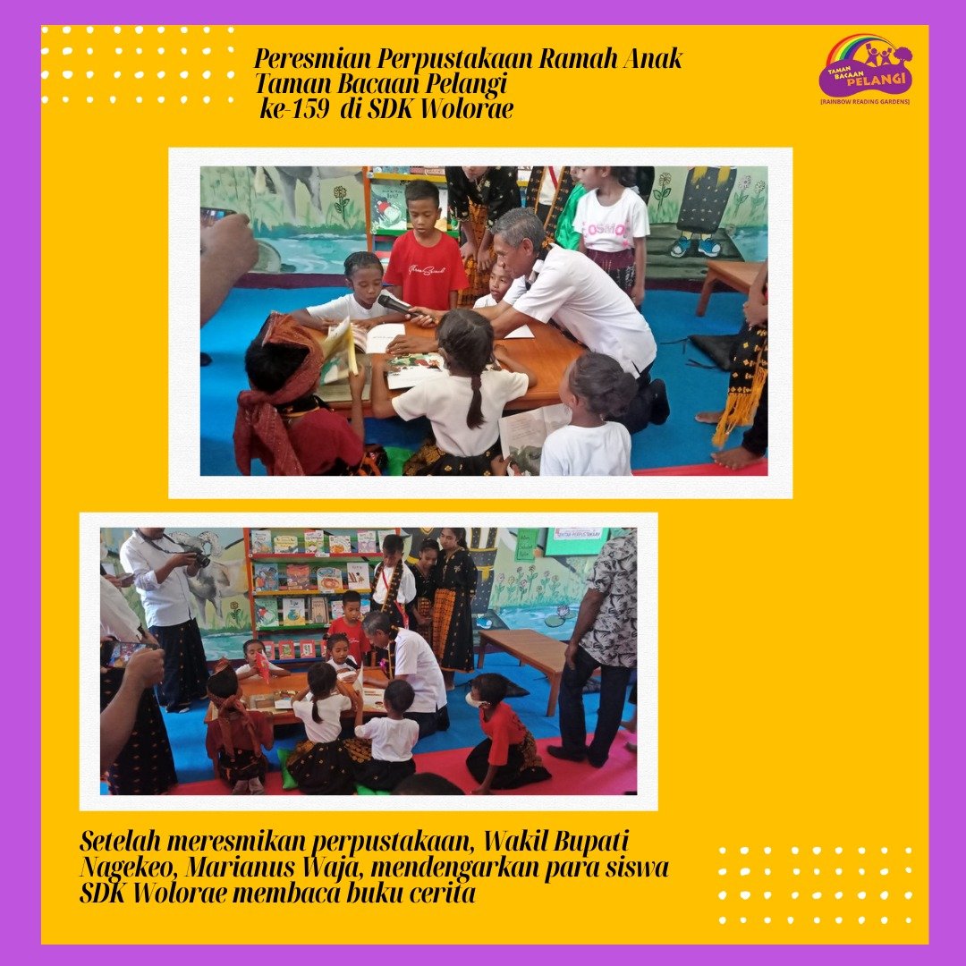 Taman Bacaan Pelangi tweet media