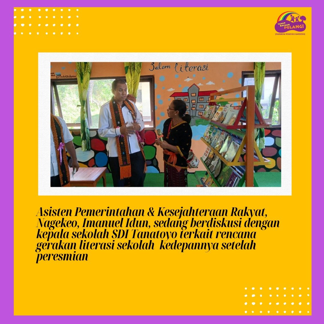 Taman Bacaan Pelangi tweet media