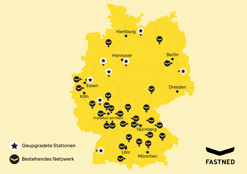 elektromob_nrw's tweet photo. Der niederländische LIS-Spezialist @Fastned hat bundesweit mehrere #Ladeparks u.a. in #NRW mit zusätzlicher #Schnellladeinfrastruktur ausgestattet. Weitere Informationen finden Sie hier: https://t.co/vNWieyWBtP
#Elektromobilitaet #NRW #LIS #SLIS #Hypercharger
Foto: Fastned B.V. https://t.co/DjC6q1rknh