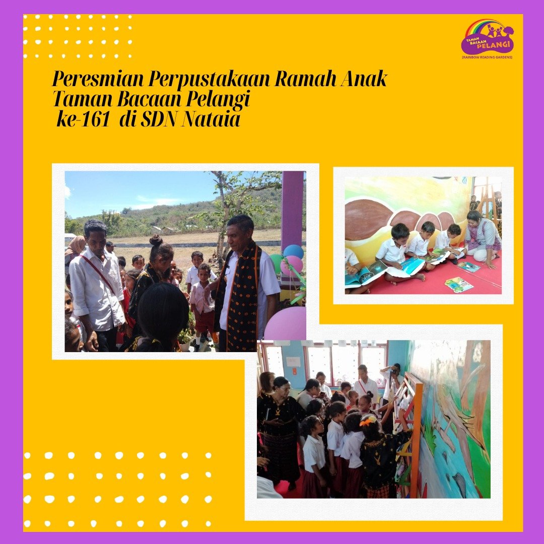 Taman Bacaan Pelangi tweet media