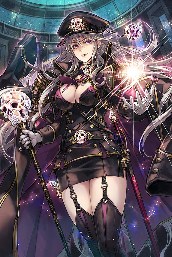 キャラクター紹介】 潜艦の世界《黒衣の大魔導師》 アルドラ(CV：#内田
