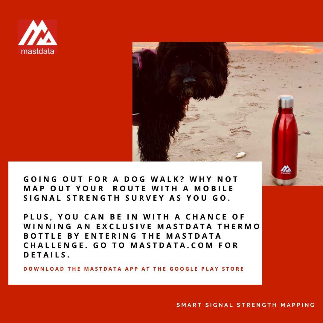 mastdata's tweet photo. Heading out for a dog walk? If so, then why not join the September Mastdata Challenge and try and bag yourself an exclusive Mastdata thermo bottle! There's still 8 days left this month. Find out all the details at https://t.co/q6Vd1cVJBI https://t.co/PrHgfDHpOn