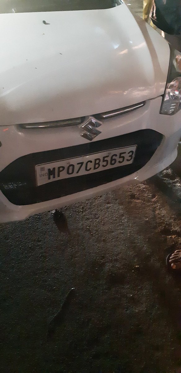 AKSHRAJ JODHA (@akshrajjodha) on Twitter photo Sometime back i was in #Gwalior. In a busy area my car was hit by this speeding car, driver seems drunk.fortunately family was safe. I was travelling hence could not do anything. <a href="/dmgwalior/">Collector Gwalior</a> <a href="/GwaliorComm/">Gwalior Commissioner</a> Sometime back i was in #Gwalior. In a busy area my car was hit by this speeding car, driver seems drunk.fortunately family was safe. I was travelling hence could not do anything. <a href="/dmgwalior/">Collector Gwalior</a> <a href="/GwaliorComm/">Gwalior Commissioner</a>