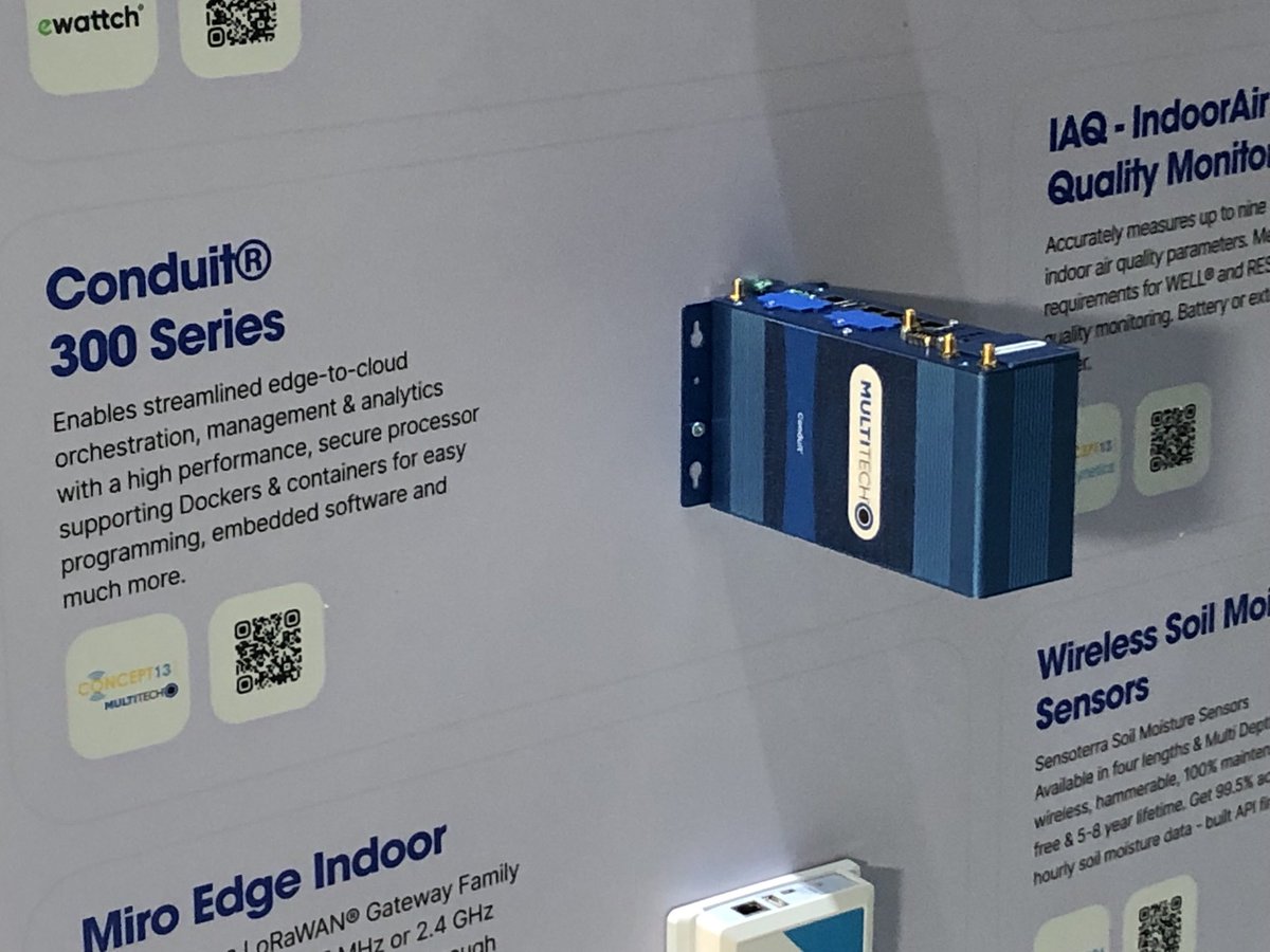 NeilACarey17's tweet photo. #poweredbymultitech #conduit300WallofFame #thethingsconference #comeseeus https://t.co/FyYsmz0EOI