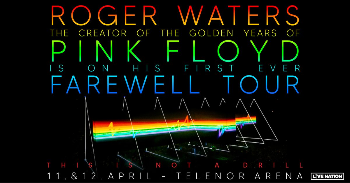 NYHET: <a href="/rogerwaters/">Roger Waters ✊</a> tilbake til Norge i 2023! 🌈  livenation.no/artist-roger-w…