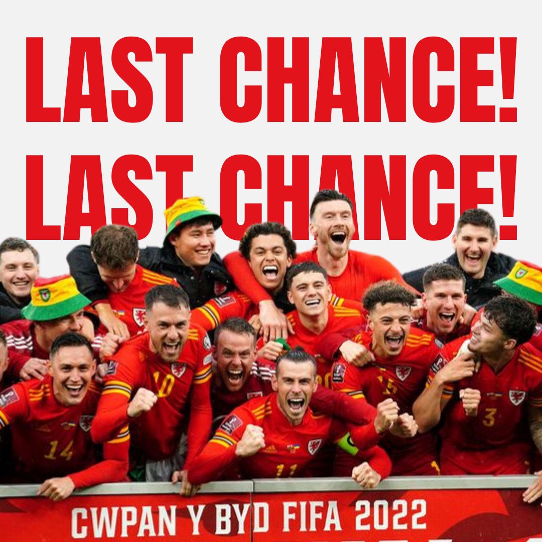 gwylwalgoch's tweet photo. Tomorrow our early bird ticket sales end! Have you managed to grab yours?! If not no problem follow the link below! U12's GO FREE!

https://t.co/JiyQYqjxJg

#footballfansfestival #WorldCup #WrexhamFX #Wrexham #WALES https://t.co/99SnOqPuOj