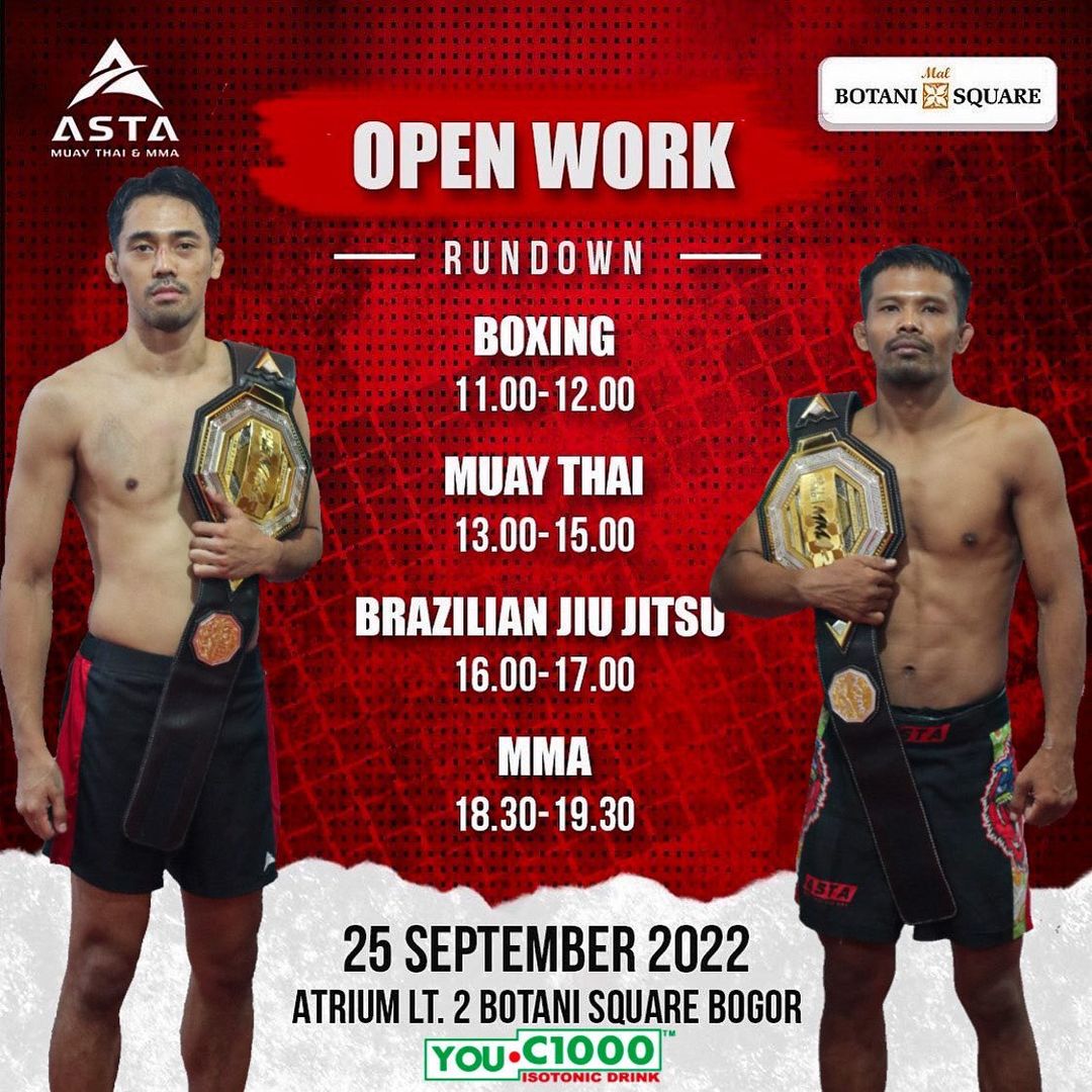 YouC1000Water's tweet photo. 📷 Repost from: @stevewardi
Jangan lupa gaes.. hari minggu ini tgl 25 berlokasi di @botanisquaremall bogor. Kita akan mengadakan open workout bareng2 gaes.. cek rundownnya di foto. gratissss..
#YOUC1000Isotonic #DominateAnyCondition #RehydratesAndProtects #teamasta https://t.co/69KvrC38Yu