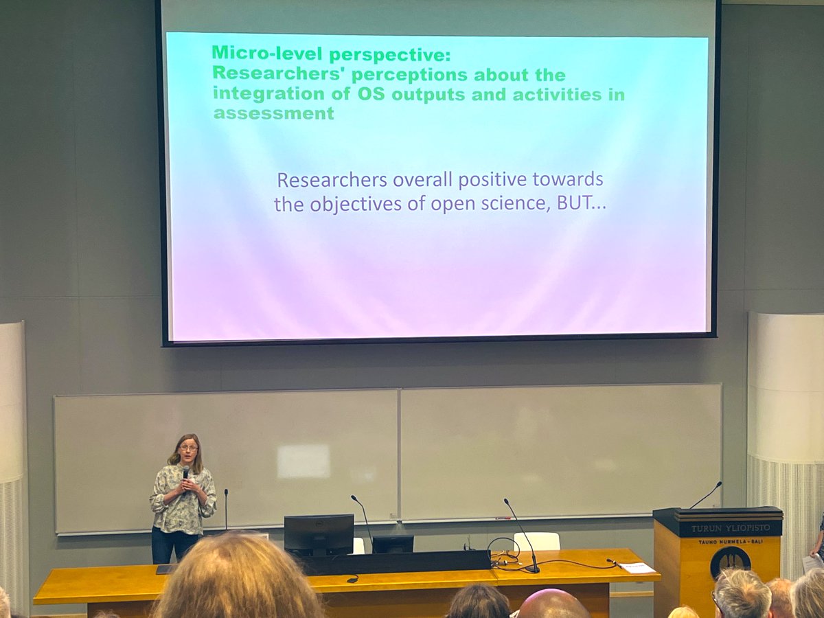 In the #nwb2022 discussion on adding open science to individual-level research assessment, presenters report most researchers still understand OS as open publishing. At <a href="/cwtsleiden/">CWTS | Leiden University</a>, we have discussed the broadness of OS in an ongoing seminar series (open-science.cwts.nl).