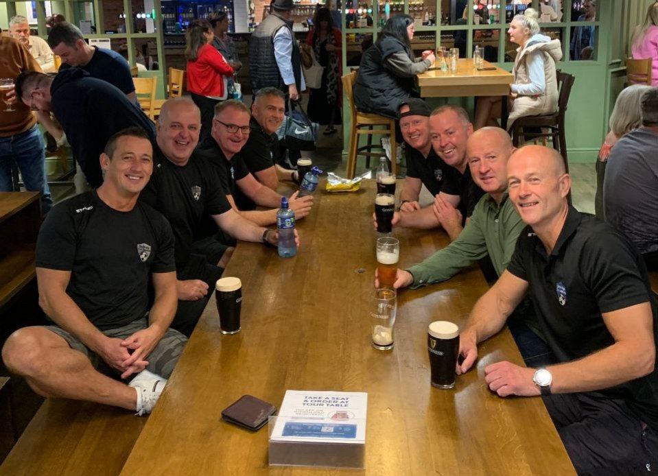 Acclimatization training begins as boys prepare for The Algarve Veterans Over 45s ⚽️ tournament