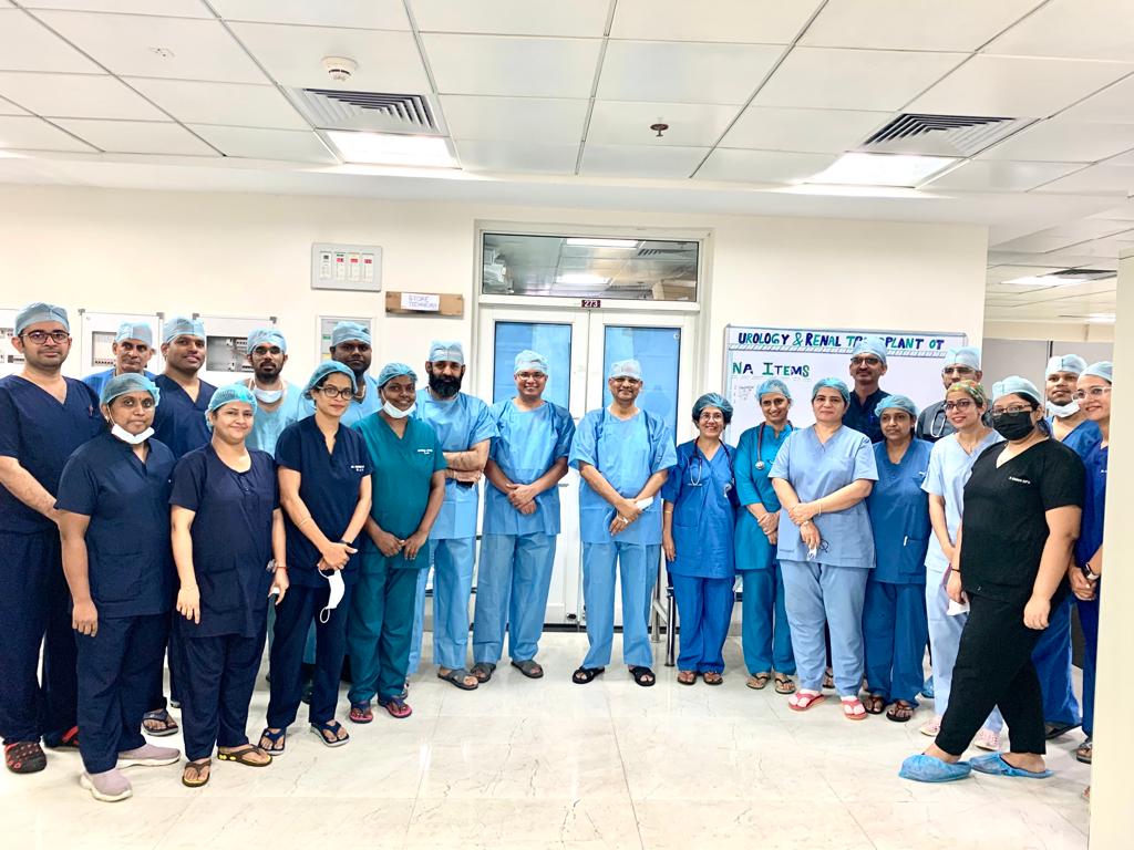 First robotic renal transplant of Indian Central Govt Hospital was performed successfully <a href="/SJHDELHI/">VMMC & Safdarjung Hospital</a> by Dr Anup Kumar,HOD Urology with the team of Dr Himanshu Verma HOD Nephrology &amp; DrMadhu Dayal from Anaesthesia. This was possible by all administrative support of Dr BL Sherwal MS