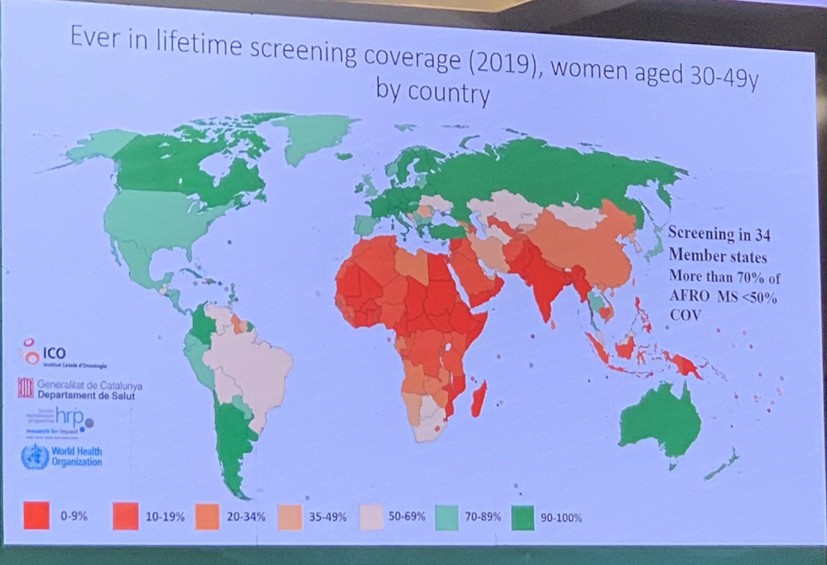 BahHadiza's tweet photo. 47% of African countries haven’t introduced HPV vaccination against cervical cancer. A continent where more than 90% of cervical cancer cases occurs!
# cervical cancer 
#elimination https://t.co/YImhk4bbiO