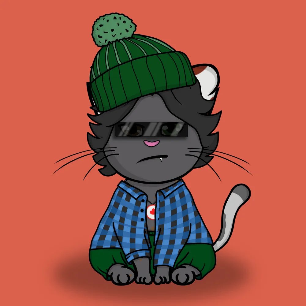 Collection name: 10k CaT SqUaD
Item name: CaT #191
Item link: opensea.io/assets/ethereu…
Price: 0,0025 $ETH

#NFT $ETH #NFTCommunity #Ukraine️ 
<a href="/NftsRankingBot/">OpenseaStats</a>