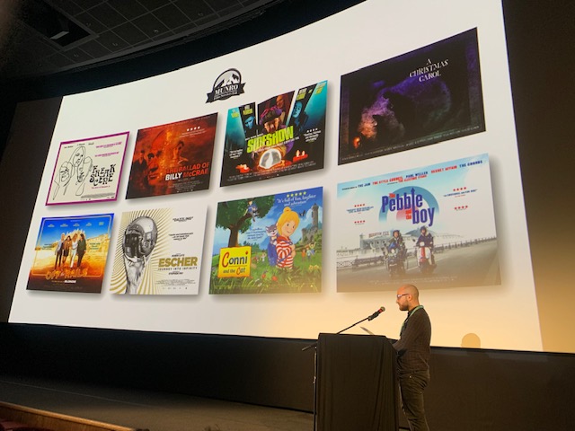 KeirWallerPR's tweet photo. It was a pleasure yesterday to speak on behalf on @munrofilms at @CentralPictureH for @Film_London  Distributor #SlateDays. Lots to look forward to in the coming months! https://t.co/EzWON95lCQ