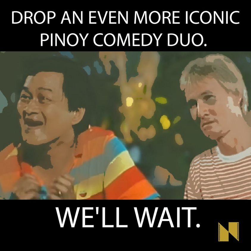 noyflix's tweet photo. π½ Haba Baba Doo, Puti Puti Poo! (1998)
Efren Jarlego
Star Cinema
Follow us on our other social media channels:
https://t.co/tLRLHhLi5M
#Noyflix #PhilippineFilm #PhilippineCinema #NoyflixPH #IndieFilm #IndiefilmPH #IndieFilmPinas #PinoyComedy #Babaloo #RedfordWhite #Classics https://t.co/qfb1FArJAK