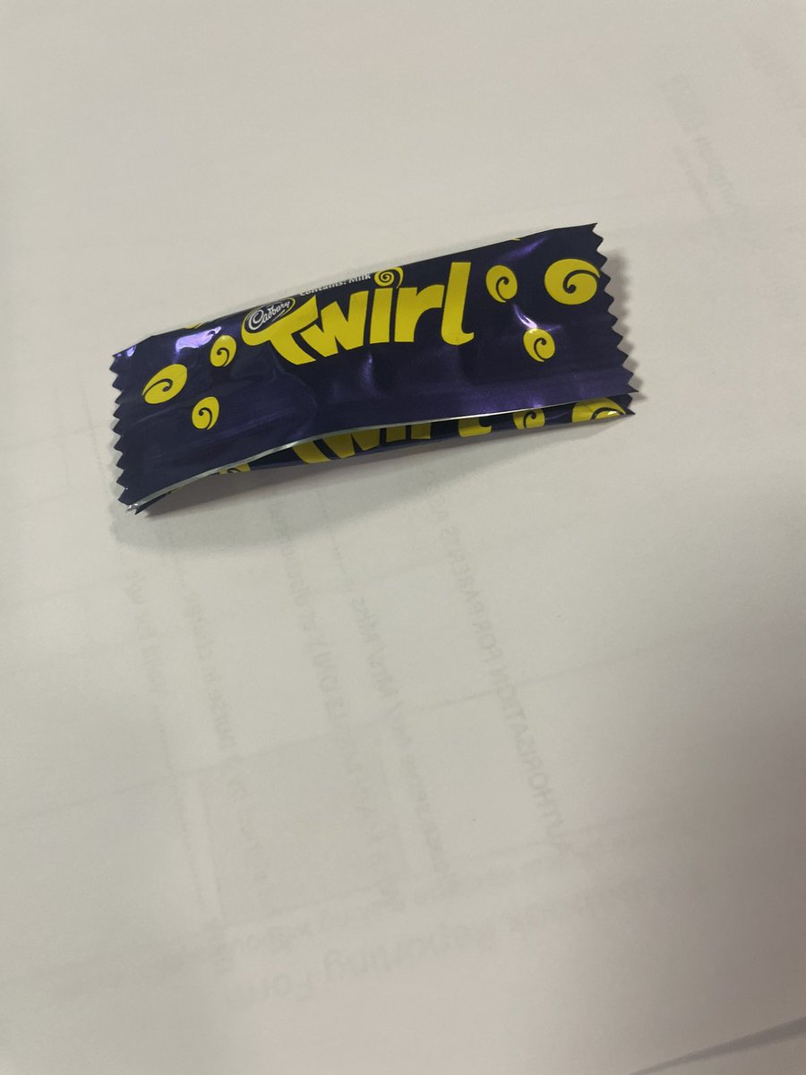 francescamahon's tweet photo. Until this happened,  a hollow whisper and an empty twirl wrapper.  The disappointment was to much to bare.  Thankfully they were able to solider on, despite their sense of emptiness, just like the whisper ;( https://t.co/0U7fCDiuA5