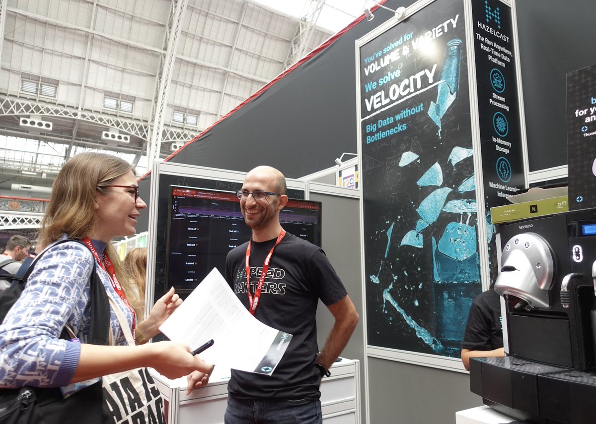 Hazelcast tweet media