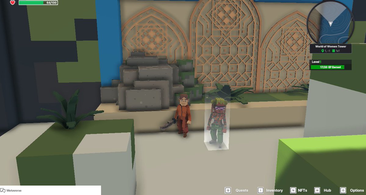 yo97538's tweet photo. @TheSandboxGame @worldofwomennft I just participated in the #SandboxAlphaS3Giveaway for a chance to win 500 SAND! Found the hidden room in World of Women Tower, check out my screenshot below!
👇 https://t.co/WeceT5kfs3