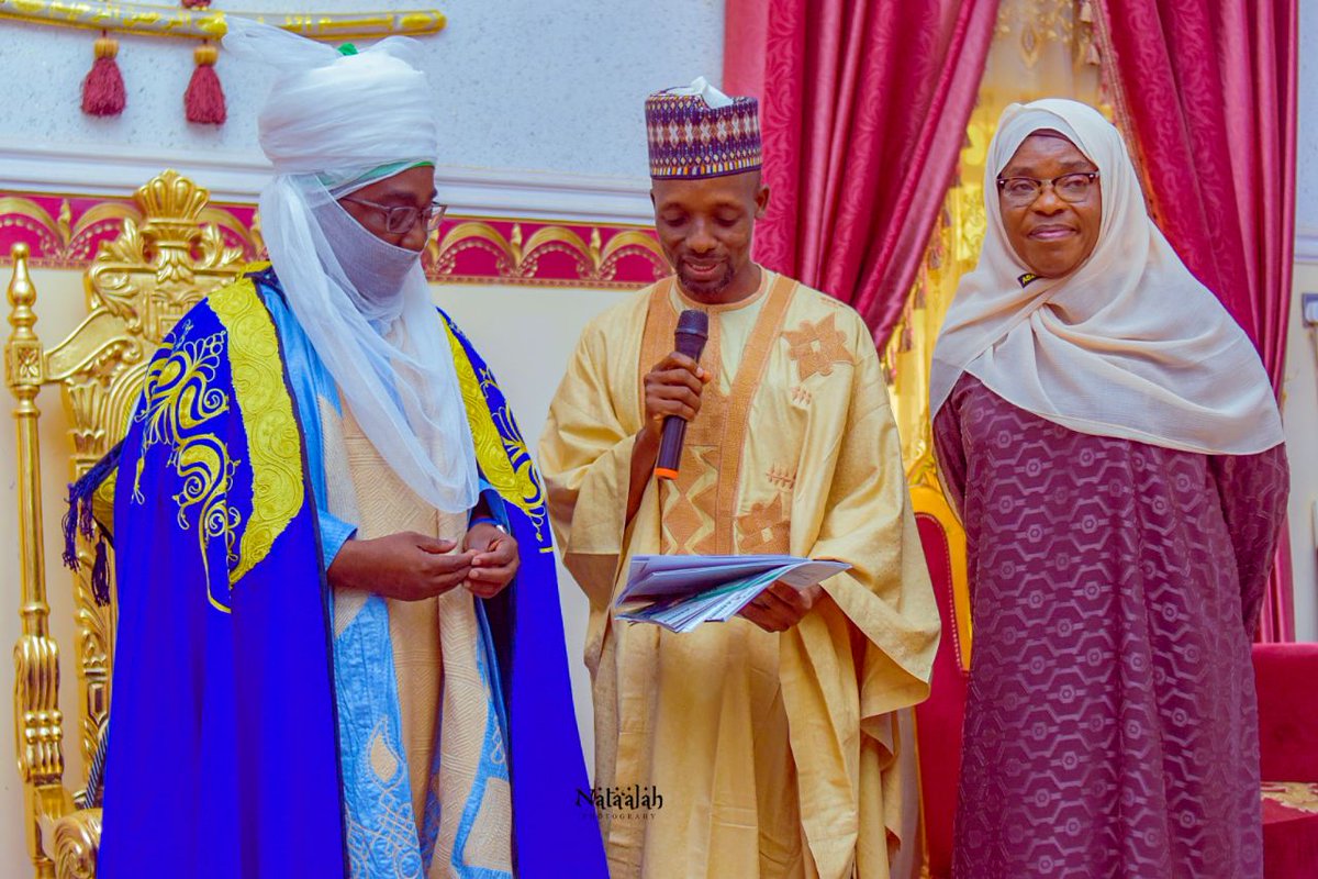 sfhanrin's tweet photo. Photos from SFH ANRiN advocacy visit to the Chairman of Kaduna State Council of Traditional Rulers and Emir of Zazzau, His Royal Highness Mallam Ahmad Nuhu Bamali - Ambassador of the ANRiN
project in Kaduna State.
#sfhanrin #anrin #Advocacy #healthylivesforall https://t.co/vwEOj77evh