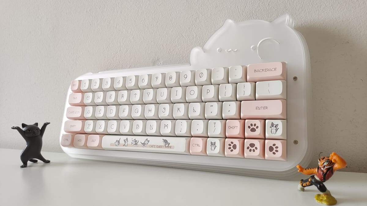 CeotechI's tweet photo. Recensione Epomaker Mini Cat64: la tastiera meccanica per gli amanti dei gatti!
#EPOMAKER #EPOMAKERKittyKeycaps #EPOMAKERMiniCat64 #GadgetTech #GateronProBlack #LEDRGB #Review #TastieraDaGaming #TastieraMeccanica #tastierameccanicacustom #VIAsoftware
https://t.co/iUDy3ygEJS https://t.co/kQ8ojPKz77