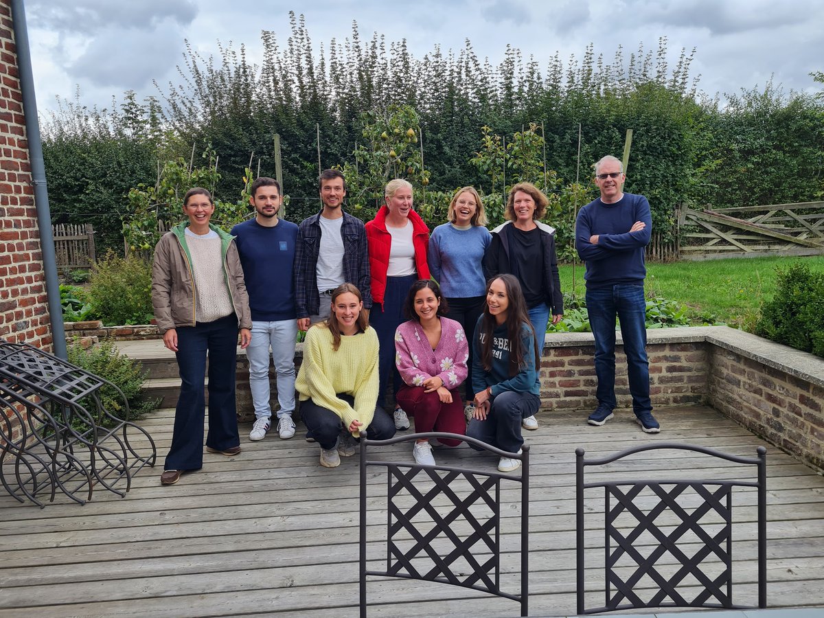 TessaAvermaete's tweet photo. sfere phd retraite #fermeframboos @bioeconKUL  Team: @erikmathijs @KatoVanRuymbeke @ErikaDeKeyser  @katrijncoeckelb @LGiacomella @MertijnM #MarcoMoretti #MargoHeremans #FrancescaVespa #sustainable #food #economies https://t.co/pGix6LMuW6