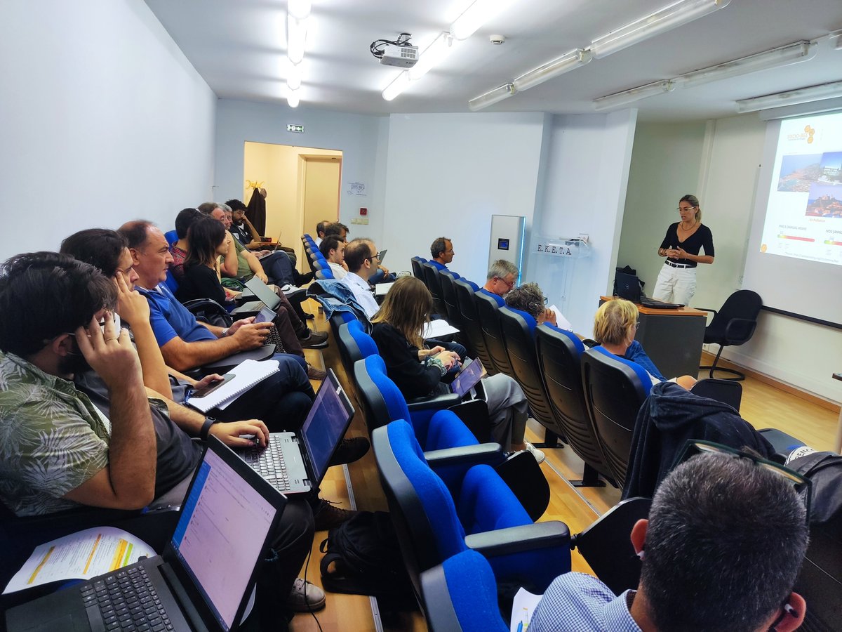 SOCIO-BEE started one year ago. Today in #Thessaloniki we are discussing the progress over the last year and plans for the months to come. #Team #H2020 #AirQuality #CitizenScienceProject