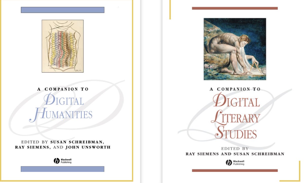 schreib100's tweet photo. Looking for chapters from the (first) Companion to DH or the Companion to Digital Literary Studies? They are freely available online in a updated architecture: https://t.co/DH3VHqws8S  
Enjoy! https://t.co/SakHT10hMt