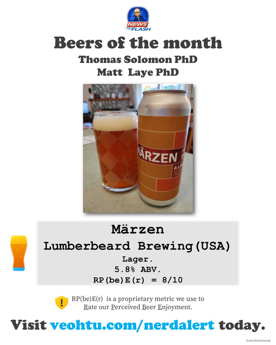 ThomasPJSolomon's tweet photo. Another fun month reviewing science & beer with my friend @mjlaye. Come get your nerd on with our #runningscience #nerdalert. Learn about #running #injury #performance & #biomechanics. And #craftbeer from #Pohjala & #Lumberbeard.
➡️ https://t.co/AOjBMPXtSG https://t.co/USE0lHvGhT