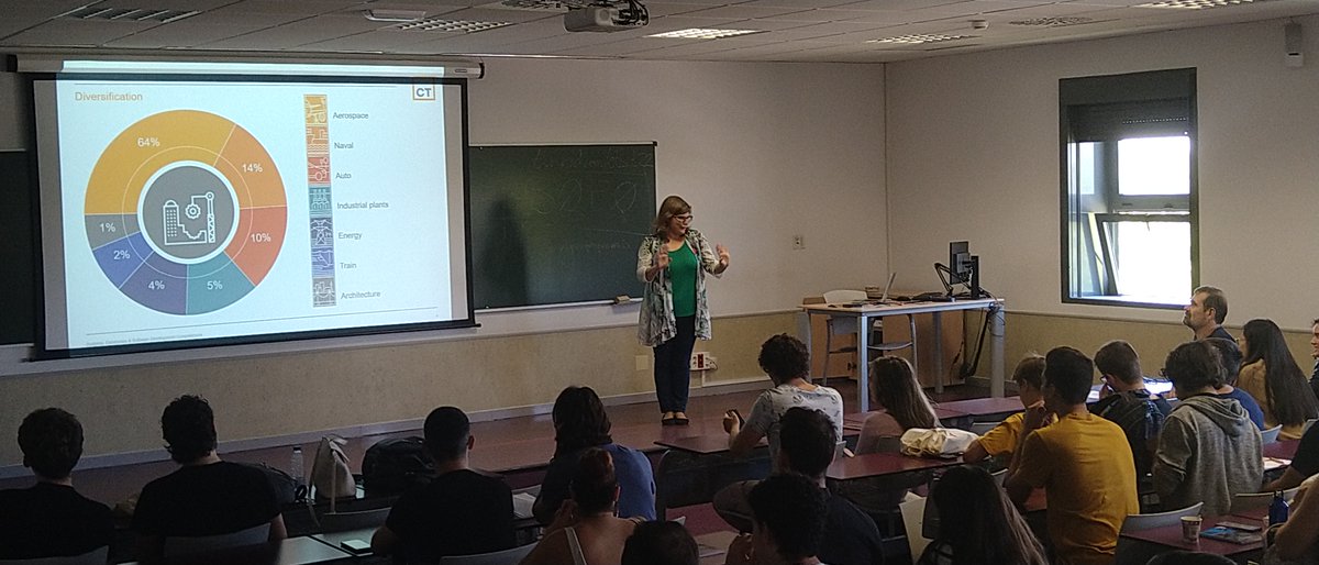 CTengineers's tweet photo. Ayer nuestros compañeros de #sotfware #electrónica y #aeroespacial en las Jornadas de #SalidasProfesionales 
@ETSIT_URJC

Si te interesa la #telecomunicación, #aeroespacial,#software, #electrónica no dudes en contactarnos 📧 selección@ctingenieros.es

#talento #Engineering https://t.co/t5hTnIk6lD