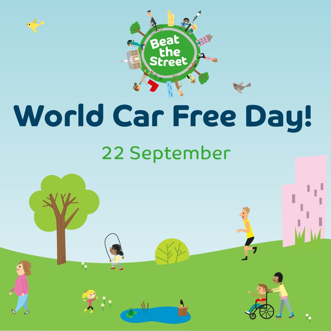 BTSRCBC's tweet photo. Today is #WorldCarFreeDay! Ditch the car, walk, wheel, or cycle to school or work! We'd love to see your photos below. https://t.co/XmlDpF79Ee