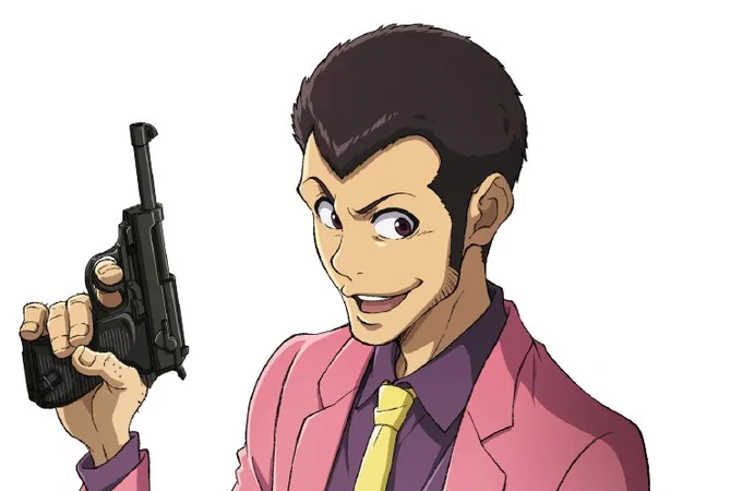 ルパンに物凄い違和感を覚えたけどアレだ('ω`)よく見るアニメ顔になってる 