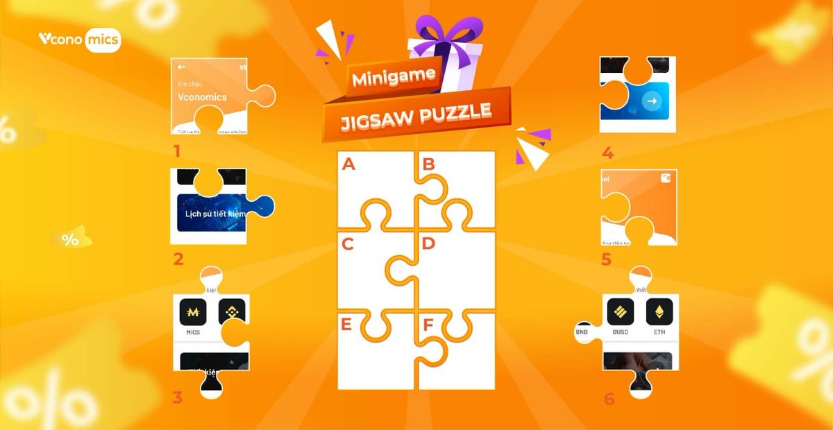 Vconomicsio's tweet photo. MINIGAME: JIGSAW PUZZLE, GET 50 MICS
👥 Join us on the #minigame “JIGSAW PUZZLE” on #Vconomics Fanpage to get 50 #MICS!
⏳ Duration: 22nd - 23rd Sept 2022
Details at: https://t.co/fTP5oAaIpT https://t.co/c3lHbv47Ps