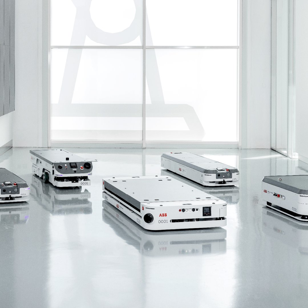 InSystems1's tweet image. A game-changing new family of robots for ABB’s customers. ABB has rebranded its Autonomous Mobile Robots (AMRs) following the integration of ASTI Mobile Robots last year, and the portfolio is set to open new possibilities for flexible manufacturing.