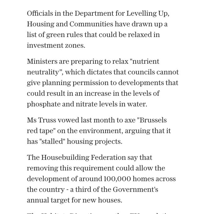 guyshrubsole's tweet photo. Come to live in one of the Government’s new Investment Zones - where bats will be killed, toads squashed, newts obliterated, and shit poured into rivers in ever greater quantities!

https://t.co/xG2j3zFap6 https://t.co/iyhWqbIpFL