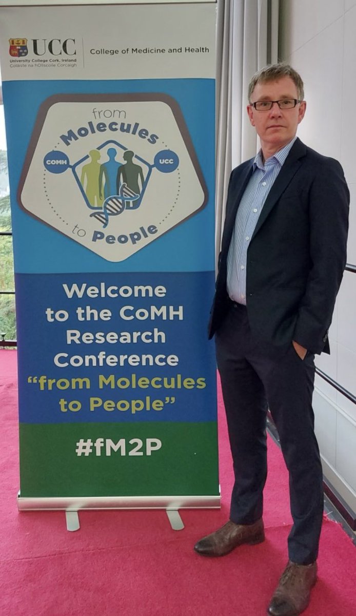 UCCMedHealth's tweet image. Professor Immunonovirology @UCC Prof. Liam Fanning opens today’s ‘from Molecules to People’ Research Conference showcasing world-class research undertaken @UCCMedHealth @Pharmacy_UCC @UCC_Medicine @uccnursmid @UCCPublicHealth @UCCMedHealthRI #fM2P