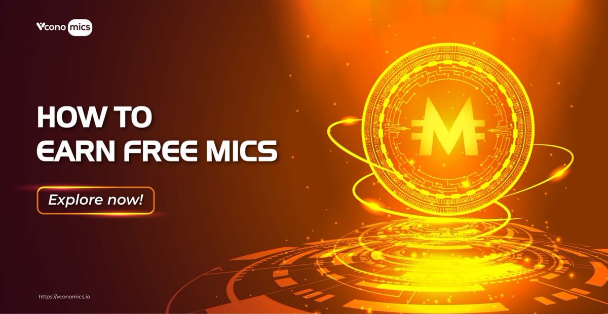 Vconomicsio's tweet photo. HOW TO EARN FREE #MICS FROM #VCONOMICS
💎 50 MICS: register and verify
💎 50 MICS: complete #Vscore survey
💎 2 MICS: daily attendance
💎 50 MICS: 50 continuous days of attendance
💎 150 MICS: Battle in #Defibattle PLay-To-Learn
💎 UNLIMITED: referral with 100 MICS/ref https://t.co/pXvtrJa55O