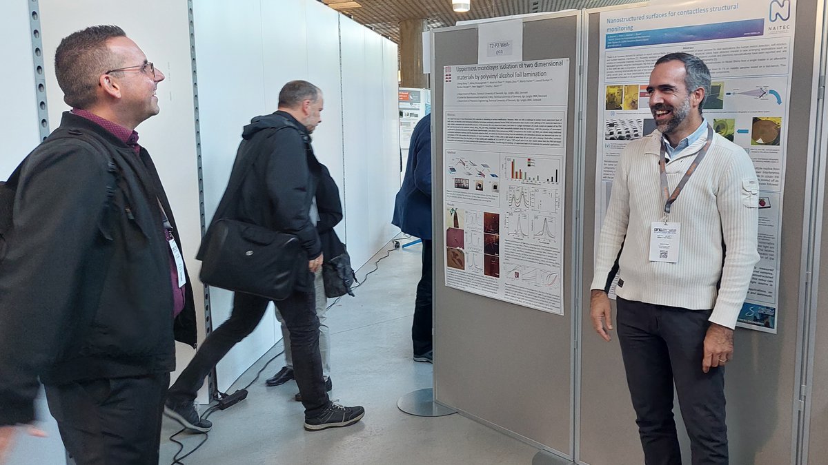javibrave's tweet image. At the MNE2022 conference (mne2022.org) presenting our work on Nanostructured Surfaces for Structural Monitoring 

@NAITEC_CT 

#MNE2022 #NAITEC #Nanostructures #Nanofabrication