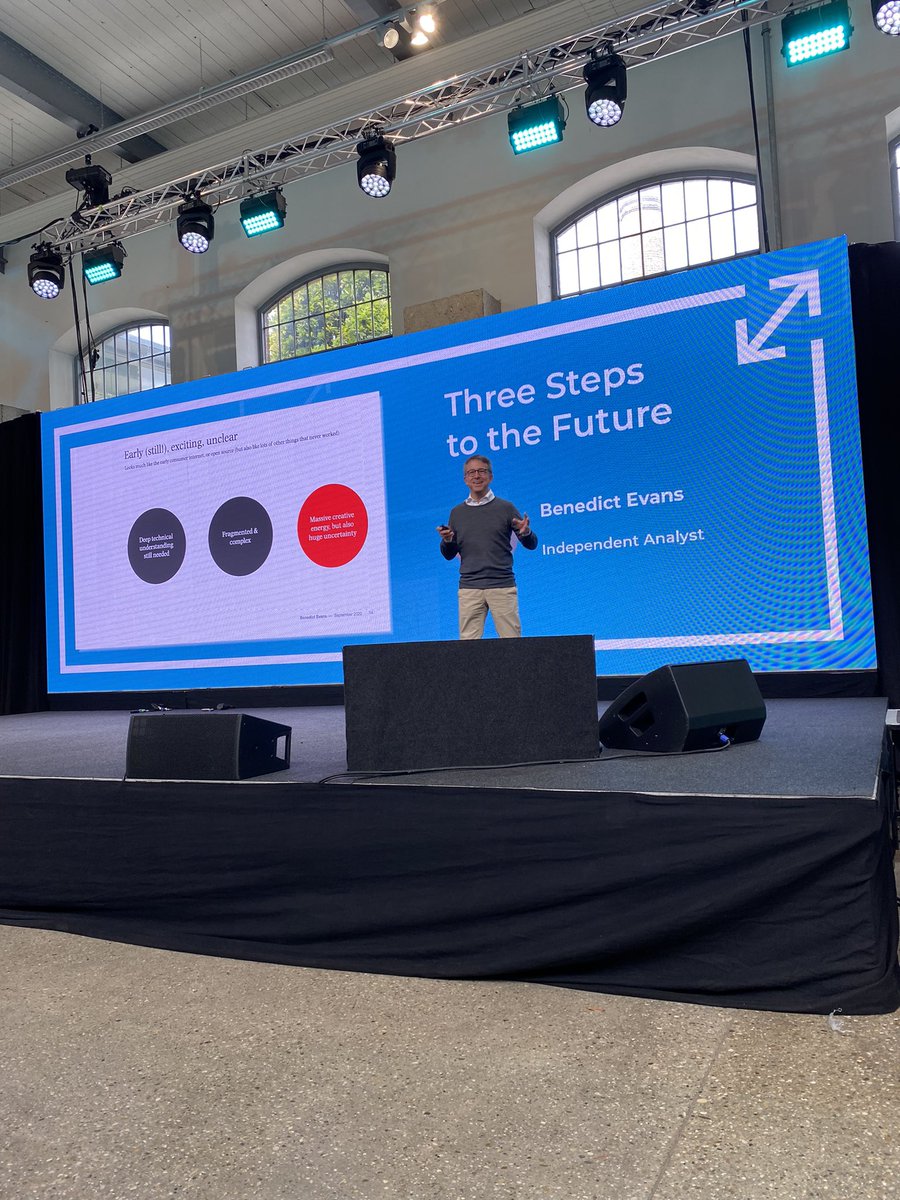 „<a href="/speedinvest/">Speedinvest</a> Insights“ is in full swing and <a href="/benedictevans/">Benedict Evans</a> gave us a great taste of how the future might or might not look like! 👀