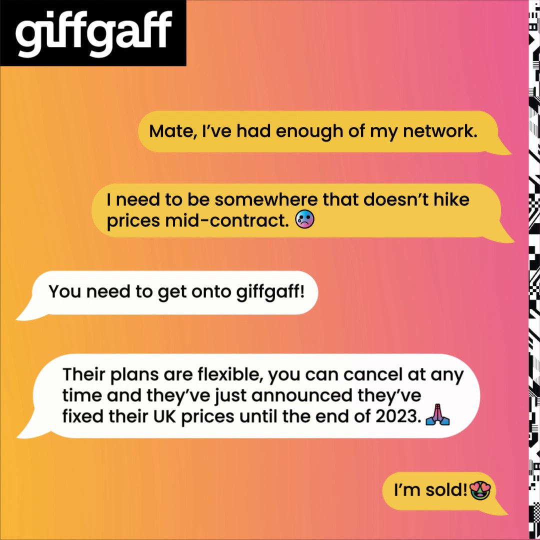 giffgaff The mobile network run by you (giffgaff) / Twitter