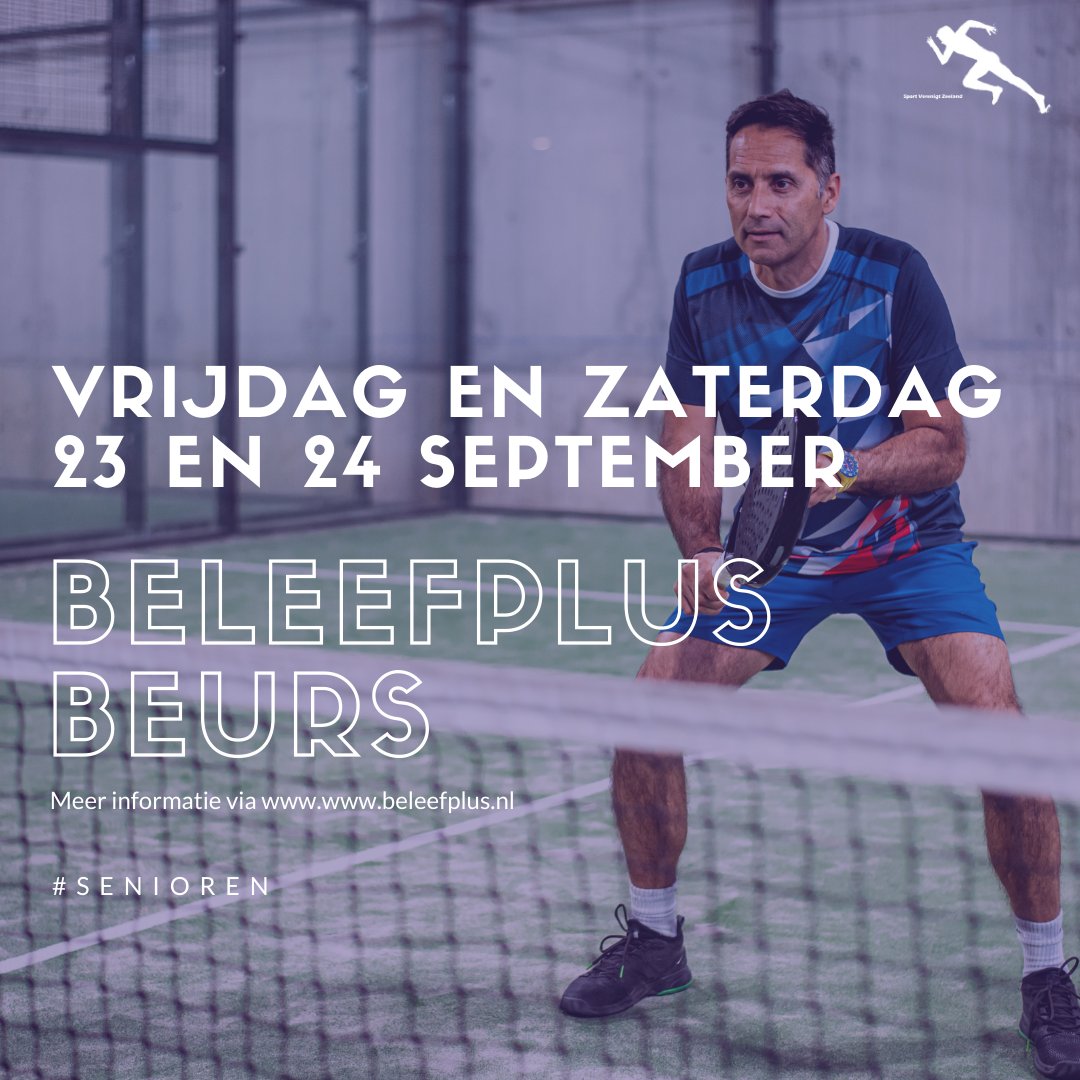 👉🏼 Ik wil meer gaan fietsen maar wel graag in een groep, kan dit in mijn gemeente?
👉🏼 Nu ik wat ouder word krijg ik steeds meer last van mijn heup. Zal de sportarts, Anne Eversdijk, het aanraden om door te gaan met padellen?

Kom langs op het sport- en beweegplein Zeeland!✅